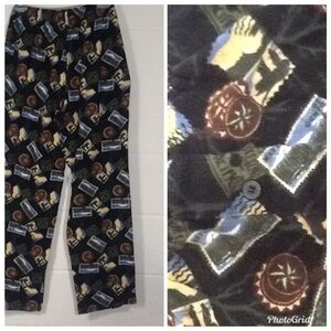 Joe Boxer Western Print Flannel PJ Bottom Sleep Pant‎ Medium